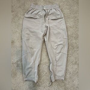 mnml Medium Khaki Cargo Tan Pants Streetwear Baggy Relaxed *Flaw*
